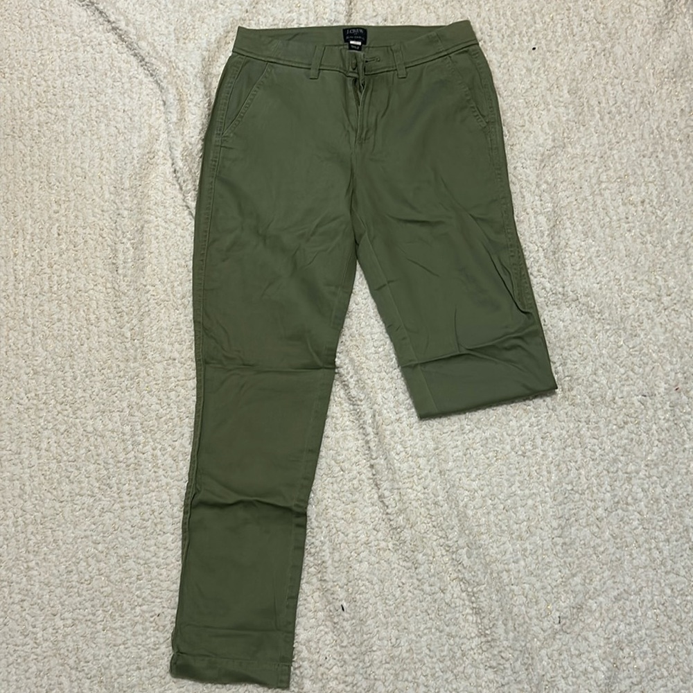 NWT J. Crew 00 Slim Chino Pants